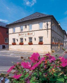 Hotel Post Nordhalben Buitenkant foto