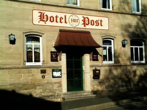 Hotel Post Nordhalben Buitenkant foto